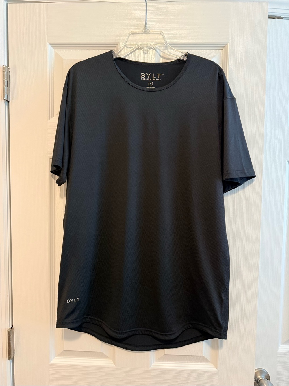 BYLT Basics Black Short Sleeve Performance Tee